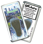 Load image into Gallery viewer, Minneapolis FootWhere® Souvenir Fridge Magnets. 6 Piece Set. Made in USA-FootWhere® Souvenirs