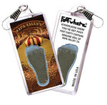 Load image into Gallery viewer, Napa Valley FootWhere® Souvenir Zipper-Pull. Made in USA-FootWhere® Souvenirs