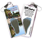 Load image into Gallery viewer, Napa Valley FootWhere® Souvenir Zipper-Pull. Made in USA-FootWhere® Souvenirs