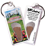 Load image into Gallery viewer, Nashville FootWhere® Souvenir Keychain. Made in USA-FootWhere® Souvenirs