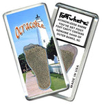 Load image into Gallery viewer, Outer Banks, NC FootWhere® Souvenir FridgeMagnet. Made in USA-FootWhere® Souvenirs