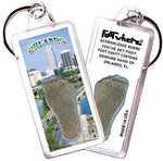 Load image into Gallery viewer, Orlando FootWhere® Souvenir Keychain. Made in USA-FootWhere® Souvenirs