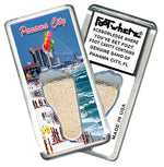 Load image into Gallery viewer, Panama City, FL FootWhere® Souvenir Magnet. 72 pieces/ 6 assorted styles.