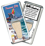 Load image into Gallery viewer, Panama City, FL FootWhere® Souvenir Fridge Magnet. Made in USA-FootWhere® Souvenirs