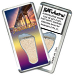 Load image into Gallery viewer, Panama City, FL FootWhere® Souvenir Magnet. 72 pieces/ 6 assorted styles.