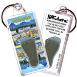 Load image into Gallery viewer, Phoenix FootWhere® Souvenir Key Chain. Made in USA-FootWhere® Souvenirs