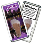 Load image into Gallery viewer, Portland, OR FootWhere® Souvenir Fridge Magnet. Made in USA-FootWhere® Souvenirs