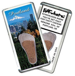 Load image into Gallery viewer, Portland, OR FootWhere® Souvenir Fridge Magnet. Made in USA-FootWhere® Souvenirs