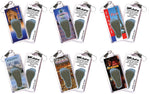 Load image into Gallery viewer, Paris FootWhere® Souvenir Zipper-Pulls. 6 Piece Set. Made in USA - FootWhere® Souvenir Shop
