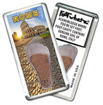 Load image into Gallery viewer, Rome, Italy FootWhere® Souvenir Fridge Magnet. Made in USA-FootWhere® Souvenirs