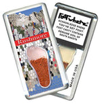 Load image into Gallery viewer, Mt. Rushmore FootWhere® Souvenir Key Chain. Made in USA-FootWhere® Souvenirs
