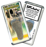 Load image into Gallery viewer, Charleston, SC FootWhere® Souvenir Magnet. Made in USA-FootWhere® Souvenirs