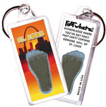 Load image into Gallery viewer, St. Louis FootWhere® Souvenir Keychain. Made in USA-FootWhere® Souvenirs