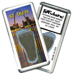 Load image into Gallery viewer, St. Louis FootWhere Souvenir Magnet. 72 pieces / 6 assorted styles.-FootWhere Souvenirs