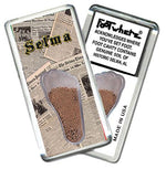 Load image into Gallery viewer, Selma FootWhere® Souvenir Fridge Magnets. 6 Piece Set. Made in USA-FootWhere® Souvenirs