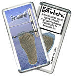Load image into Gallery viewer, Savannah, GA FootWhere® Souvenir Magnet. Made in USA-FootWhere® Souvenirs