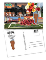 Load image into Gallery viewer, Shreveport FootWhere® Souvenir Postcard-FootWhere® Souvenirs