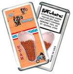 Load image into Gallery viewer, St. George, UT FootWhere® Souvenir Fridge Magnet. Made in USA-FootWhere® Souvenirs
