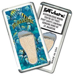 Load image into Gallery viewer, Sint Maarten FootWhere® Souvenir Fridge Magnet. Made in USA-FootWhere® Souvenirs
