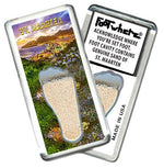 Load image into Gallery viewer, Sint Maarten FootWhere® Souvenir Fridge Magnet. Made in USA-FootWhere® Souvenirs