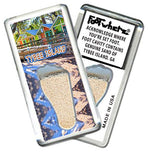 Load image into Gallery viewer, Tybee Island FootWhere® Souvenir Fridge Magnet. Made in USA - FootWhere® Souvenir Shop