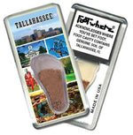Load image into Gallery viewer, Tallahasse, FL FootWhere® Souvenir Magnet. Made in USA-FootWhere® Souvenirs