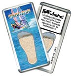 Load image into Gallery viewer, Virginia Beach, VA  FootWhere® Souvenir Magnet. 72 pieces/6 assorted styles.