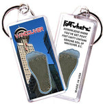 Load image into Gallery viewer, Vancouver FootWhere® Souvenir Keychain. Made in USA-FootWhere® Souvenirs