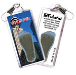 Load image into Gallery viewer, Vancouver FootWhere® Souvenir Zipper-Pull. Made in USA-FootWhere® Souvenirs