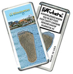 Load image into Gallery viewer, Wilmington, NC FootWhere® Souvenir Fridge Magnet. Made in USA-FootWhere® Souvenirs