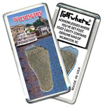 Load image into Gallery viewer, Wilmington FootWhere® Souvenir Fridge Magnets. 6 Piece Set. Made in USA - FootWhere® Souvenir Shop