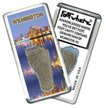 Load image into Gallery viewer, Wilmington, NC FootWhere® Souvenir Fridge Magnet. Made in USA-FootWhere® Souvenirs