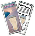 Load image into Gallery viewer, White Sands, NM FootWhere® Souvenir Fridge Magnet. Made in USA-FootWhere® Souvenirs