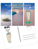 Load image into Gallery viewer, White Sands NP FootWhere® Souvenir Postcard-FootWhere® Souvenirs
