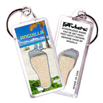 Load image into Gallery viewer, Anguilla FootWhere® Souvenir Keychains. 72 pieces/6 assorted styles.
