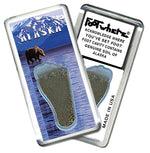 Load image into Gallery viewer, Alaska FootWhere Souvenir Magnet. 72 pieces/6 assorted styles.