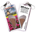 Load image into Gallery viewer, Amsterdam FootWhere Souvenir Zipper-Pulls. 72 pieces/6 assorted styles.