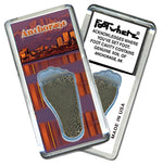 Load image into Gallery viewer, Anchorage FootWhere Souvenir Fridge Magnet. Made in USA