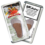 Asheville FootWhere® Souvenir Magnet. 72 pieces/ 6 assorted styles.