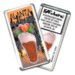 Load image into Gallery viewer, Atlanta FootWhere® Souvenir Fridge Magnets. 6 Piece Set. Made in USA
