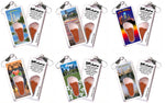 Load image into Gallery viewer, Atlanta FootWhere® Souvenir Zipper-Pull. 72 pieces/ 6 assorted styles.

