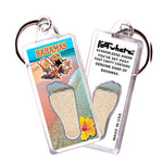 Load image into Gallery viewer, Bahamas FootWhere Souvenir Keychains. 72 pieces/6 assorted styles.