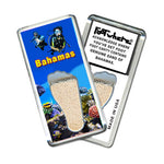 Load image into Gallery viewer, Bahamas FootWhere Souvenir Magnets. 72 pieces/6 assorted styles.