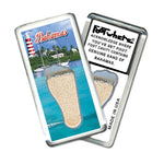Load image into Gallery viewer, Bahamas FootWhere Souvenir Magnets. 72 pieces/6 assorted styles.
