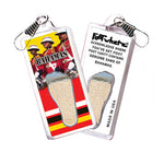 Load image into Gallery viewer, Bahamas FootWhere Souvenir Zipper-Pulls. 72 pieces/6 assorted styles.