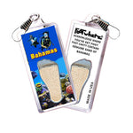 Load image into Gallery viewer, Bahamas FootWhere Souvenir Zipper-Pulls. 72 pieces/6 assorted styles.