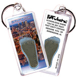 Load image into Gallery viewer, Birmingham FootWhere® Souvenir Keychains. 72 pieces/6 assorted styles.
