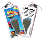 Load image into Gallery viewer, Birmingham FootWhere® Souvenir Zipper-Pulls. 72 pieces/6 assorted styles.
