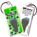Load image into Gallery viewer, Boston FootWhere® Souvenir Keychain 72 pieces/ 6 assorted styles.
