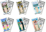 Load image into Gallery viewer, Boca Raton FootWhere® Souvenir Magnet. 72 pieces/ 6 assorted styles.
